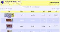 Desktop Screenshot of library.db-audioware.com