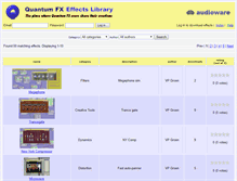 Tablet Screenshot of library.db-audioware.com